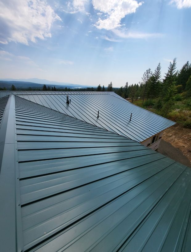 Metal roofing installation Spokane CDA